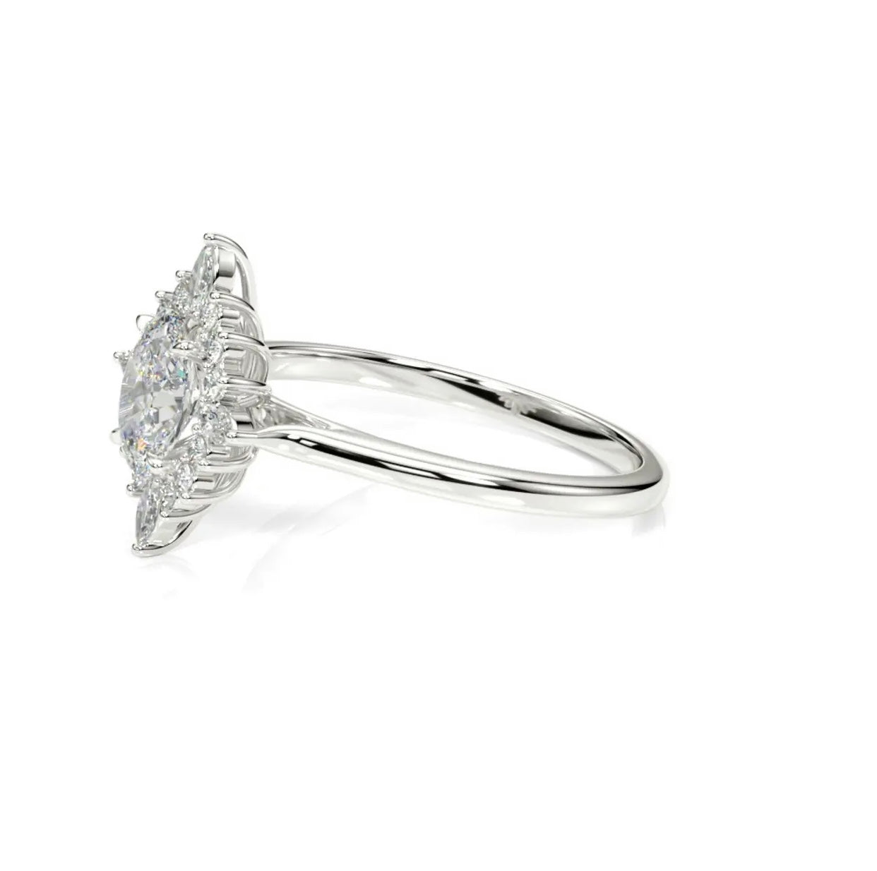 Oval Star Ring