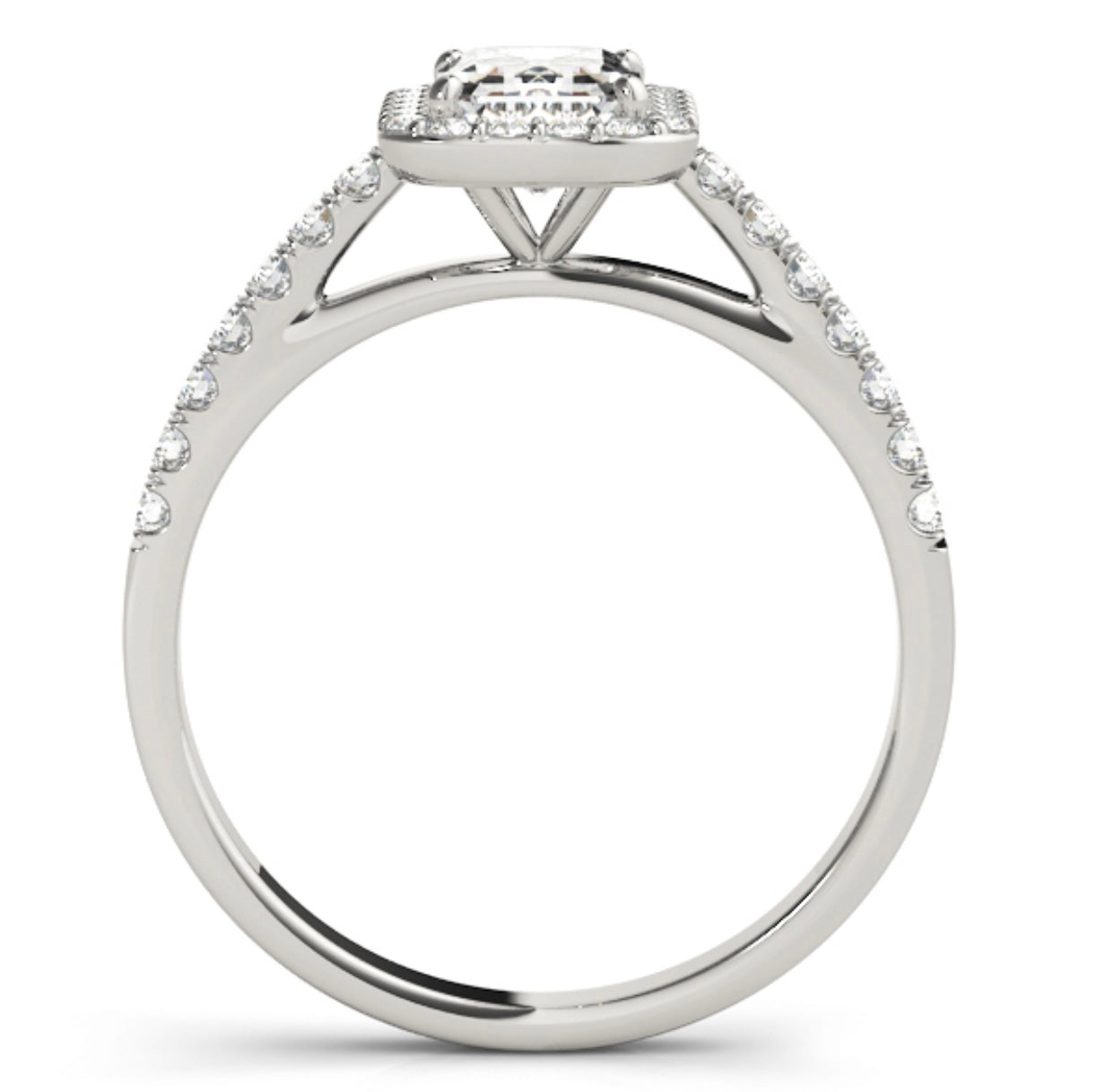 Emerald Cut with Halo