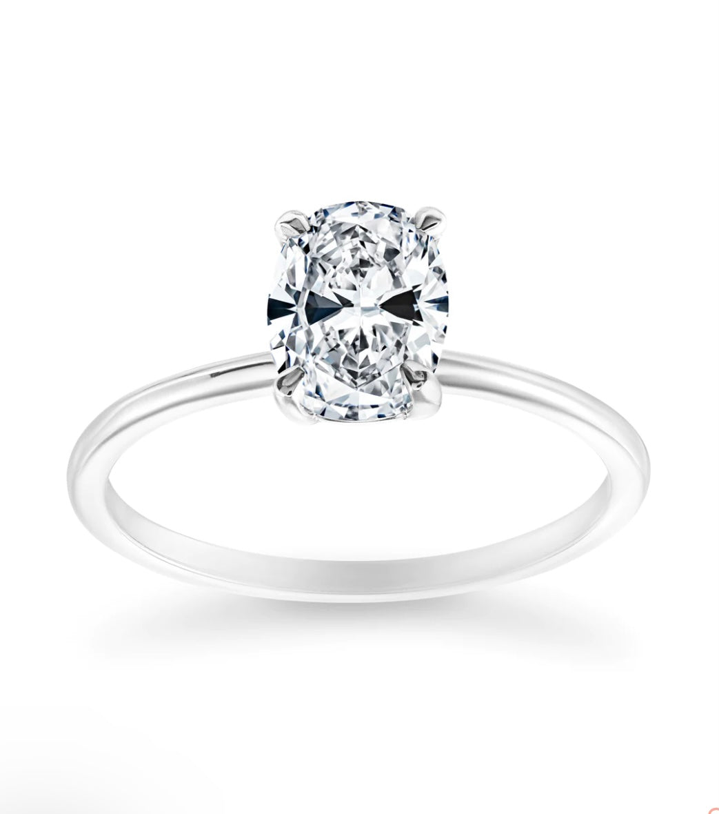 Oval Shaped Solitaire