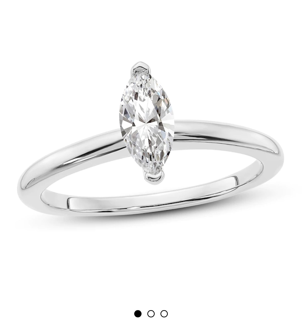 Marquise Shape Solitaire