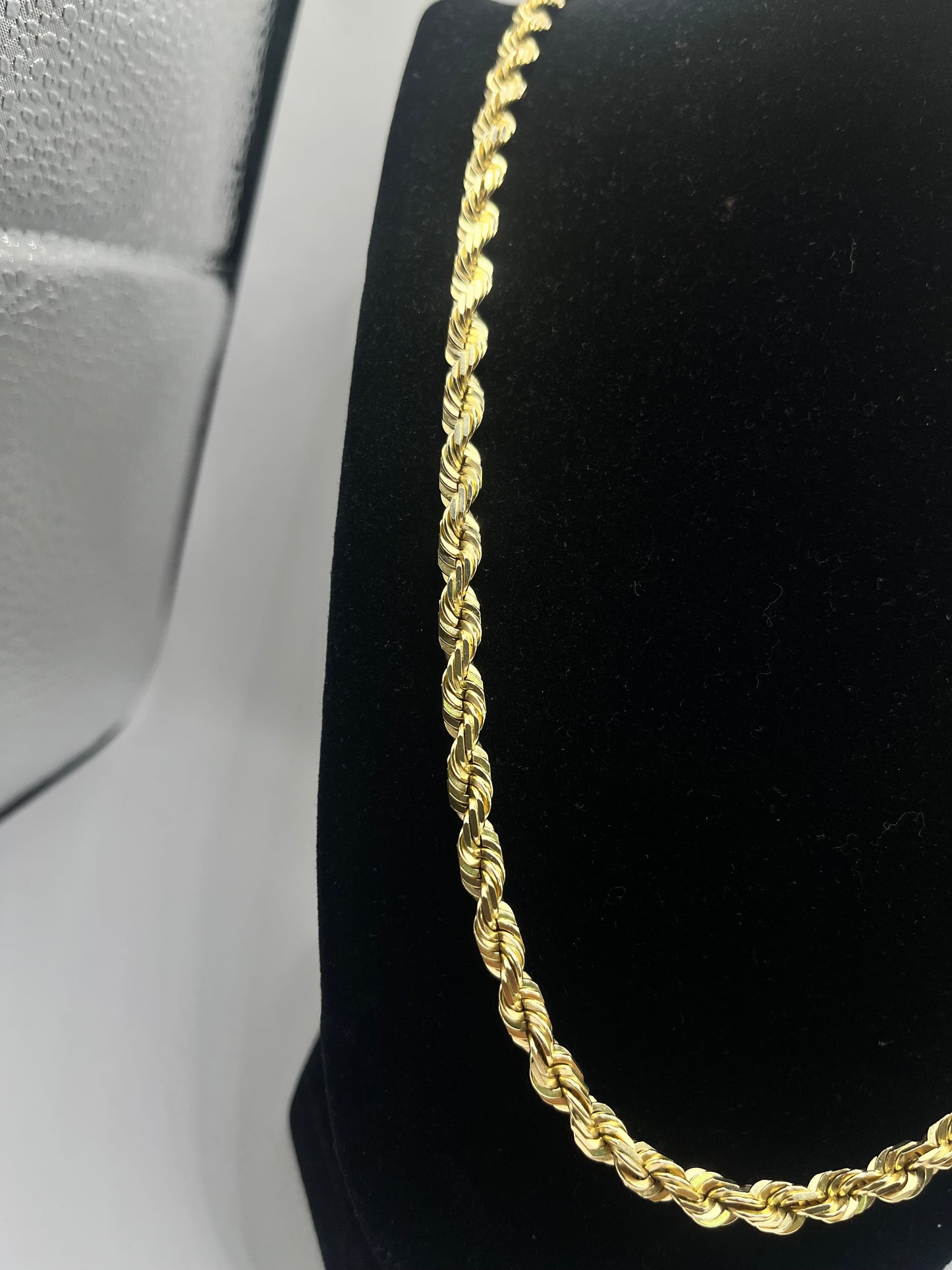 14K Solid Rope Chain