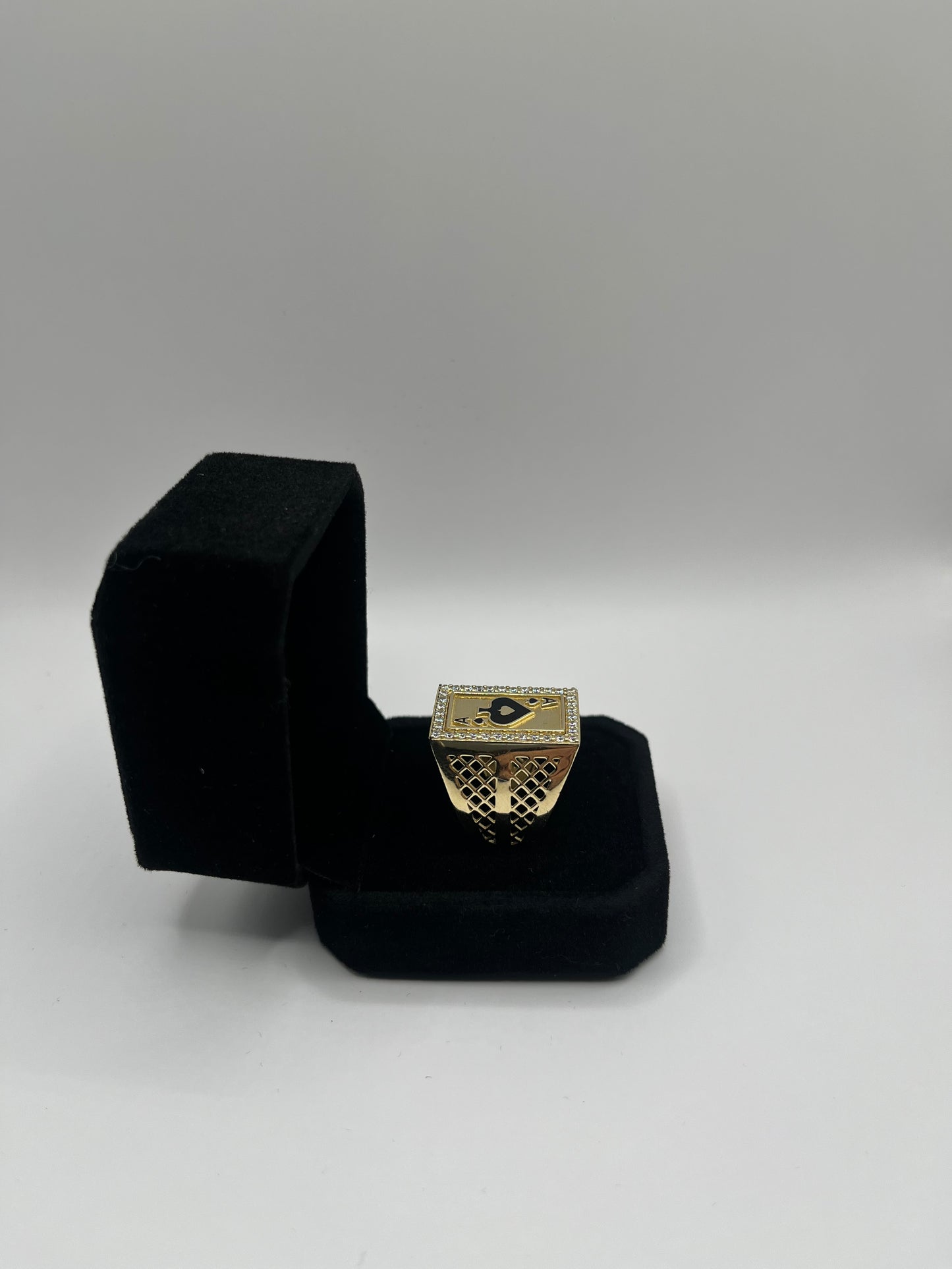 14K Ace Ring