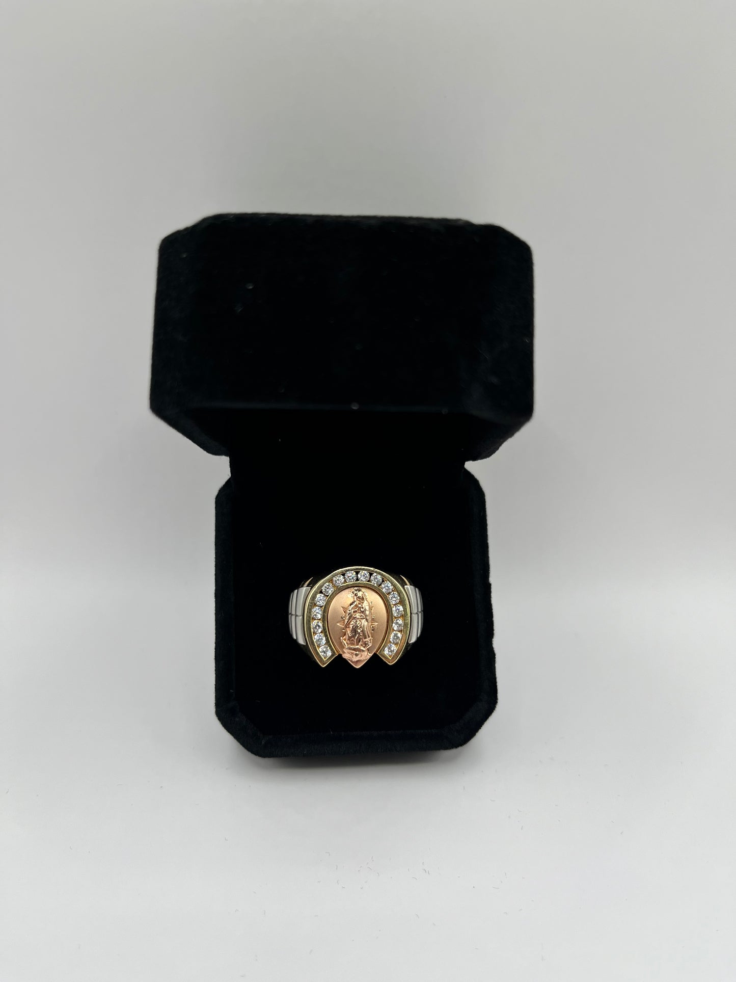 14K Virgin Mary Ring