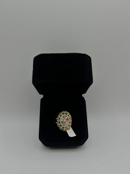 14K Virgin Mary Ring