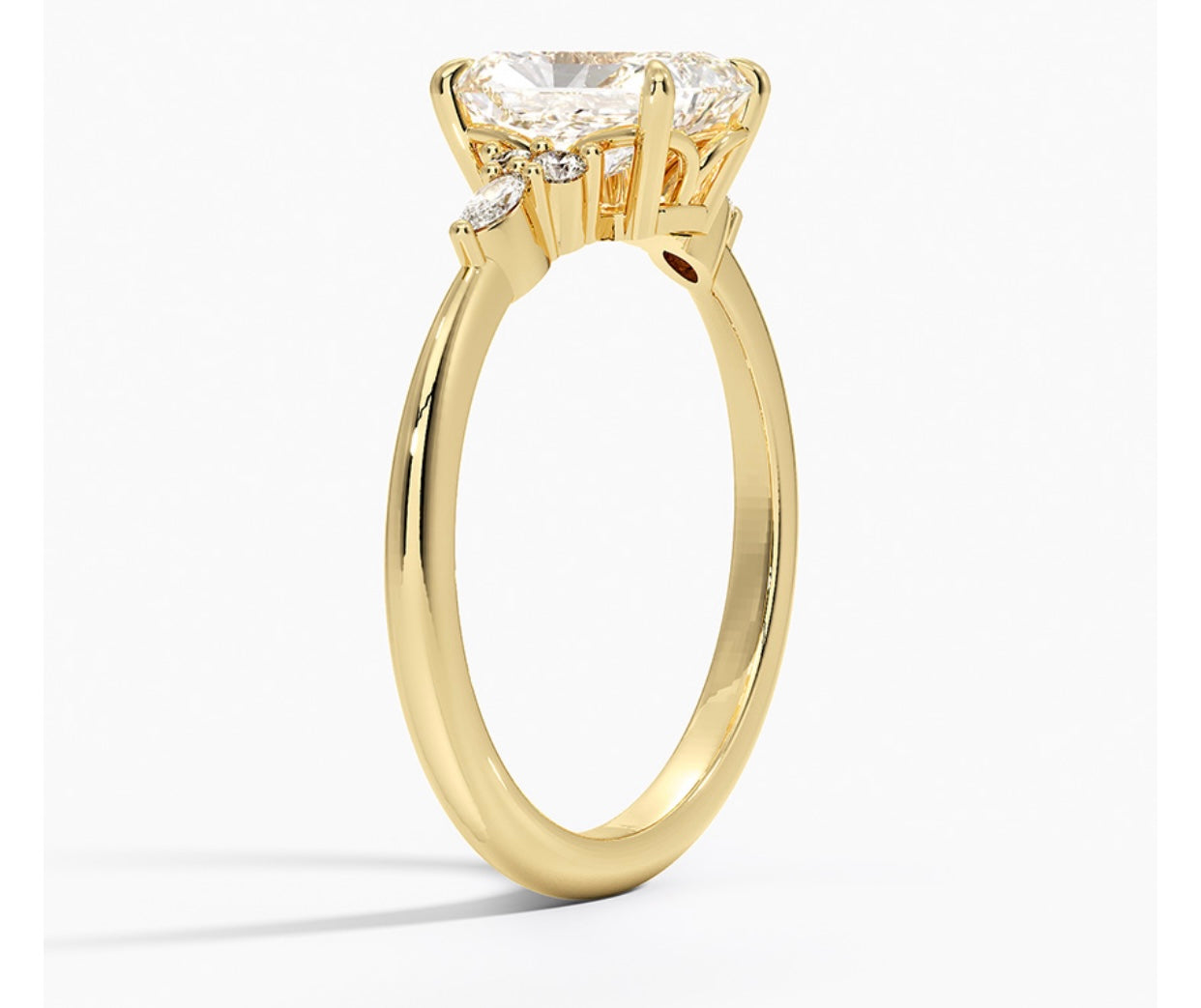 Radiant Diamond Ring