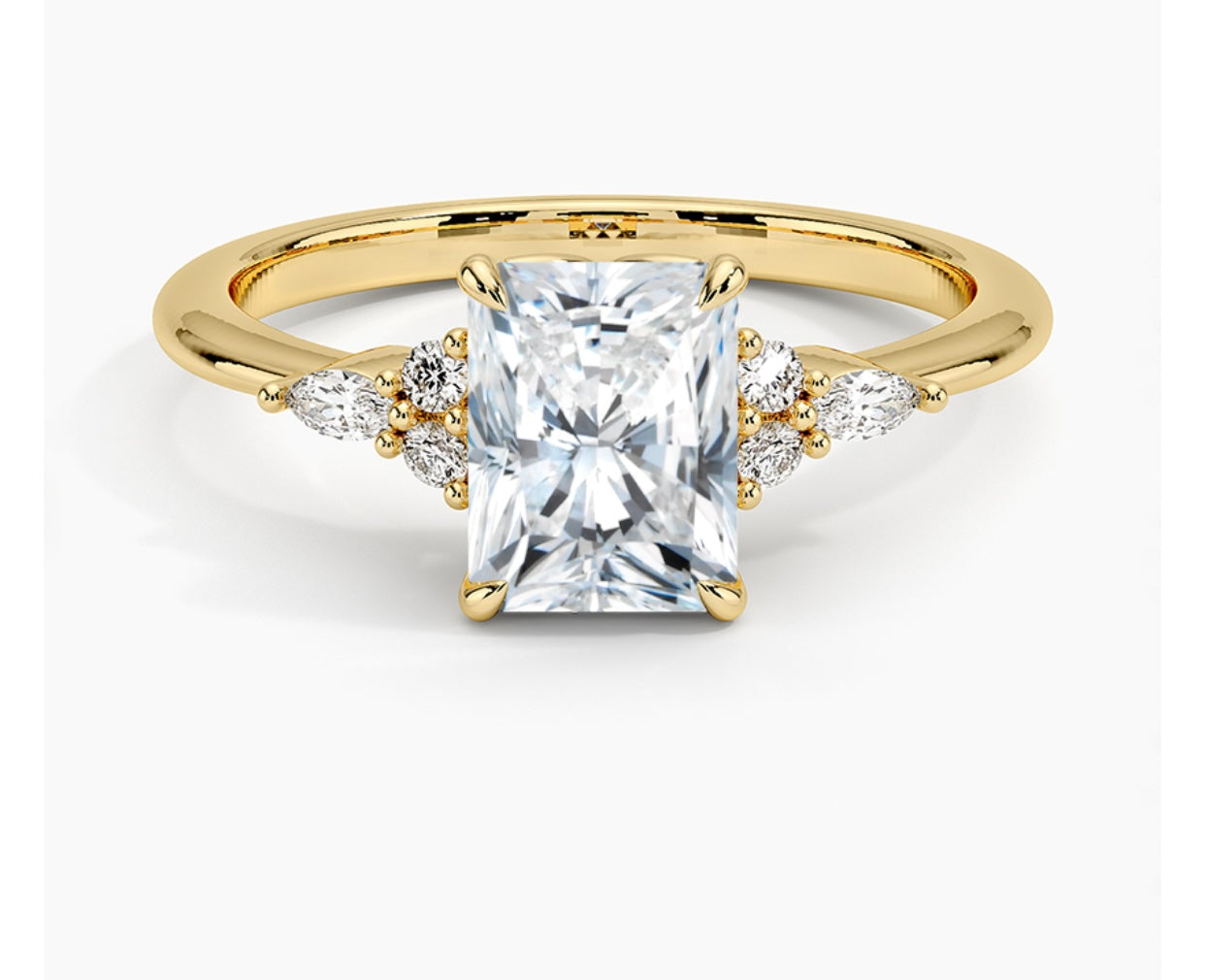 Radiant Diamond Ring