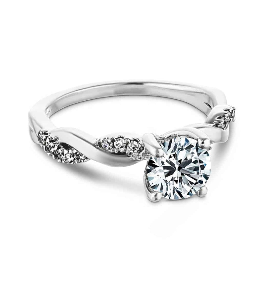 Round shape Engagement Ring